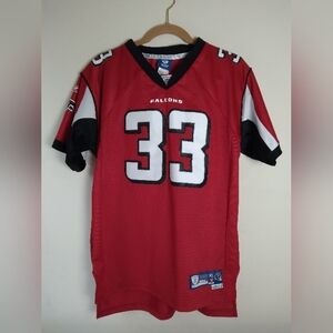 Reebok Atlanta Falcons Jersey Youth X Large Red NFL Michael Turner 33